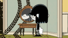Cleaning The Mirror GIF - Loud House Loud House Gifs Nickelodeon GIFs