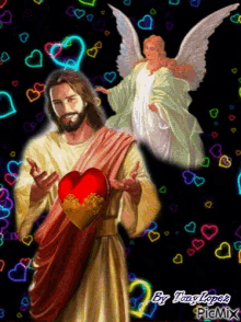 Dios El Rey Del Cielo Jesus Christ GIF - Dios El Rey Del Cielo Jesus Christ Angel GIFs