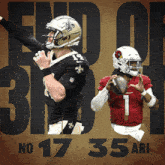 a poster for the end of the 3rd no 17 35 ari