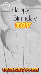 a happy birthday tgv undercover advertisement