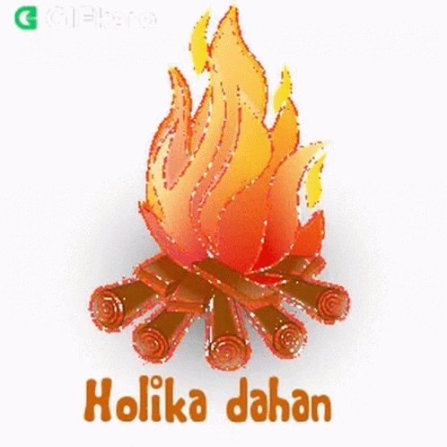 Holika Dahan Gifkaro GIF - Holika Dahan Gifkaro Holi - Discover & Share GIFs
