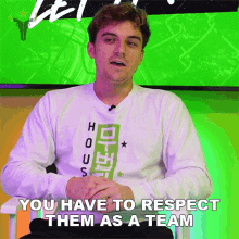 You Have To Respect Them As A Team Jake Lyon GIF