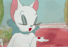 Bisous GIF - Cat Tom And Jerry Flying Kiss GIFs