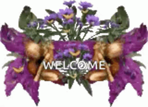 welcome images with flowers
