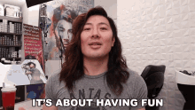Its About Having Fun Guy Tang GIF - Its About Having Fun Guy Tang Having A Good Time GIFs