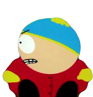 Aahhh Eric Cartman Sticker - Aahhh Eric Cartman South Park Stickers