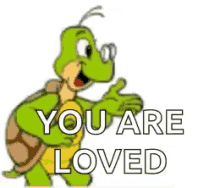You Are Loved Turtle GIF - You Are Loved Turtle Kiss GIFs