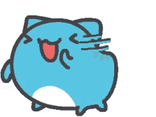 blue cat bugcat capoo dance