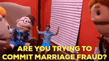 Sml Mr Goodman GIF - Sml Mr Goodman Are You Trying To Commit Marriage Fraud GIFs