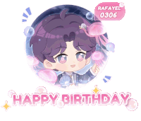 rafael 0306 has a happy birthday sticker