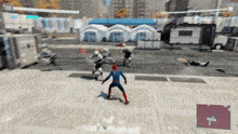 Spiderman Ps4 Spiderman Ps5 GIF - Spiderman Ps4 Spiderman Ps5 Finisher GIFs