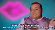 Neat, Petite, And Ready To Eat GIF - Redhead Ginger Plussize GIFs