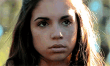 Melissa Barrera Straight Face GIF - Melissa Barrera Straight Face GIFs