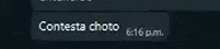 contesta choto is written on a dark background