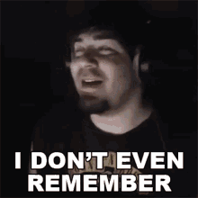 I Dont Even Remember Cratos GIF - I Dont Even Remember Cratos I Forgot About It GIFs