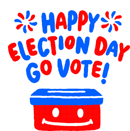 Happy Election Day November3 Sticker