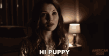 Hi Puppy Emily Browning GIF - Hi Puppy Emily Browning Laura Moon GIFs