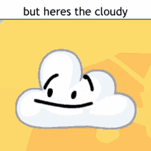 Cloudy Bfb GIF - Cloudy Bfb Bfdi GIFs