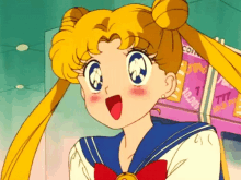 Serena Tsukino Sailor Moon GIF - Serena Tsukino Sailor Moon Kawaii GIFs