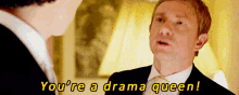 Drama Queen You Are GIF - Drama Queen You Are Sherlock GIFs