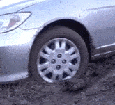 Car Stuck In Mud Carstuck GIF