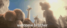 Welcome Brother Ice Age GIF - Welcome Brother Ice Age Ice Age 4 GIFs