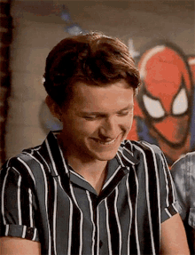 spiderman laughing cant hold back laughter