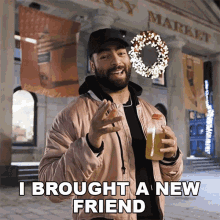 I Brought A New Friend Kyle Van Noy GIF - I Brought A New Friend Kyle Van Noy I Bring A New Friend GIFs