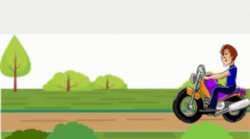 Motorcycle Animation GIFs | Tenor