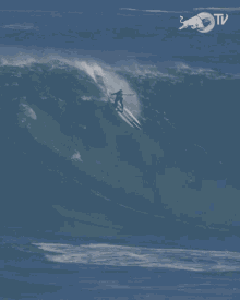 surfing red bull sliding big waves ahead strong waves