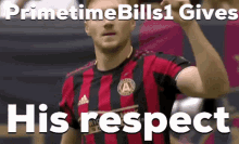 respect primetime bills1 gives his respect soccer player