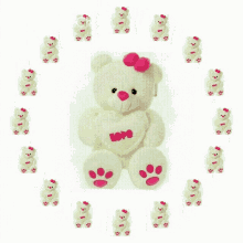 Love Teddy Bear GIF - Love Teddy Bear Stuff Toy GIFs