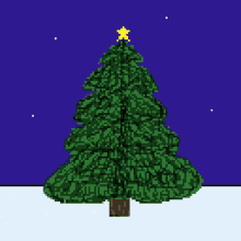 Christmas Tree Christmas Tree Pixel GIF