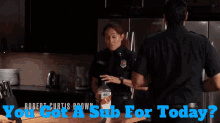 Station19 Andy Herrera GIF - Station19 Andy Herrera You Got A Sub For Today GIFs