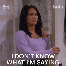 I Don'T Know What I'M Saying Valentina GIF - I Don'T Know What I'M Saying Valentina How I Met Your Father GIFs