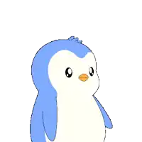a cartoon of a penguin with a brain on its head and the words yeah this is big brain time