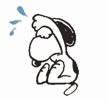 Snoopy Scared GIF - Snoopy Scared Afraid GIFs