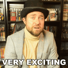 Very Exciting Richard Parliament GIF - Very Exciting Richard Parliament Top Hat Gaming Man GIFs