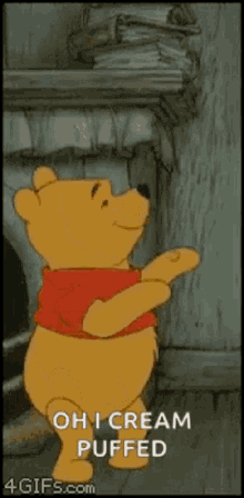 Pooh Bear GIF - Pooh Bear I Cream Puffed GIFs