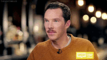 Benedict Cumberbatch Mustache GIF - Benedict Cumberbatch Mustache Moustache GIFs