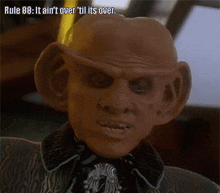 Rule 88 It Aint Over Til Its Over GIF - Rule 88 It Aint Over Til Its Over Star Trek GIFs