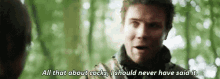 Gendry All That Stuff About Cocks I Should Never Have Said It GIF - Gendry All That Stuff About Cocks I Should Never Have Said It Regret GIFs