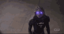 Supergirl Heat Vision GIF - Supergirl Heat Vision Purple Heat Vision GIFs
