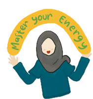 Kajian Hannah Jawab Dengan Tauhid Sticker - Kajian Hannah Jawab Dengan Tauhid Master Your Energy Stickers