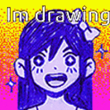 Aubrey Drawing Omori GIF - Aubrey Drawing Omori GIFs