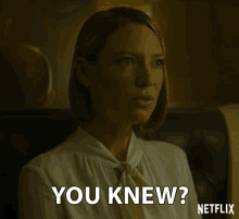 You Knew Surprised GIF - You Knew Surprised Who Told You GIFs