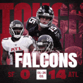 Atlanta Falcons (14) Vs. San Francisco 49ers (0) First Quarter GIF - Nfl National Football League Football League GIFs