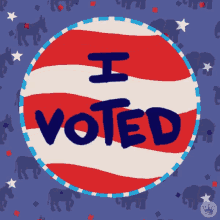 I Voted Happy Election Day GIF - I Voted Happy Election Day Vote Sticker GIFs
