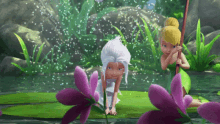 Tinkerbell Sisters GIF - Tinkerbell Sisters Garden GIFs
