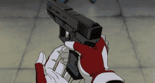 glock gun anime bullet